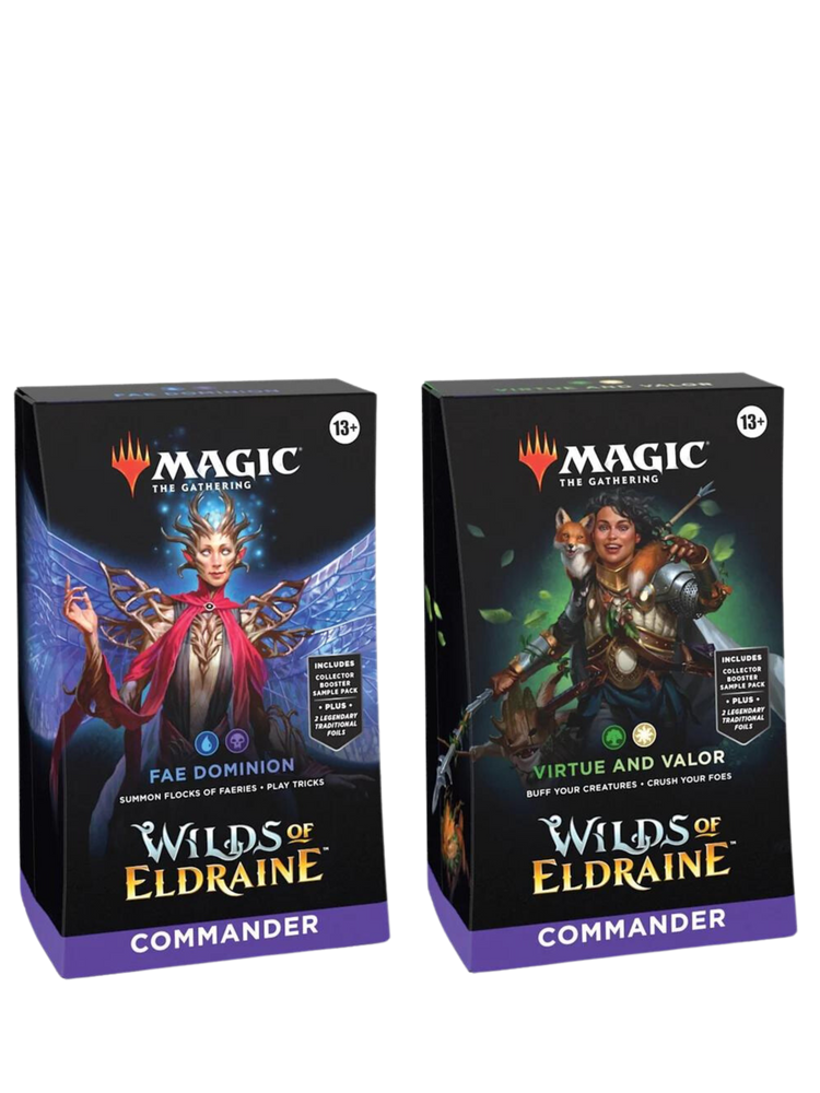 MTG Wilds of Eldraine - Commander Decks ( Set of 2 )