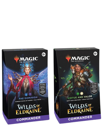 MTG Wilds of Eldraine - Commander Decks ( Set of 2 )