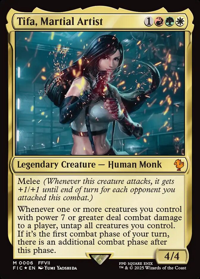 Tifa, Martial Artist (Commander: FINAL FANTASY) 