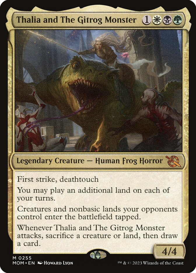 Thalia and The Gitrog Monster (March of the Machine) 