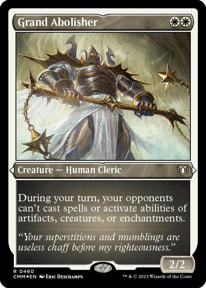Grand Abolisher 460/451 (Commander Masters)  - Etched Foil