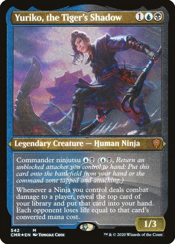 Yuriko the Tigers Shadow Foil Etched (Commander Legends)  - Foil