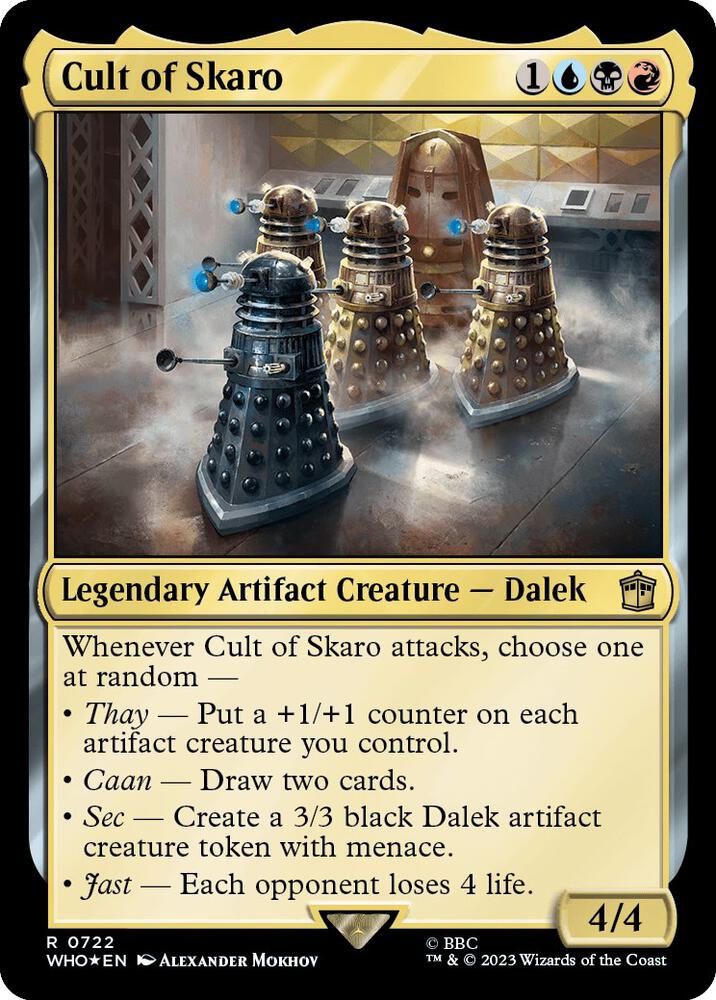 Cult of Skaro Surge Foil (Universes Beyond: Doctor Who)  - Foil