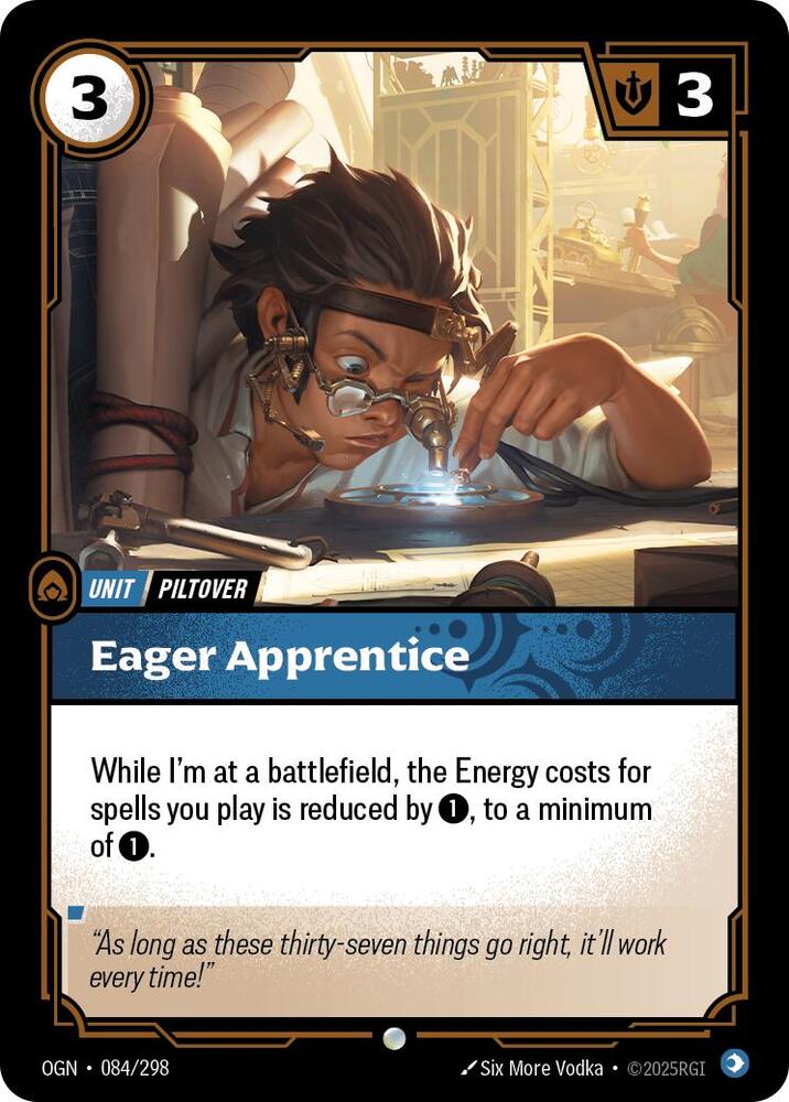 Eager Apprentice (Origins)  - Foil