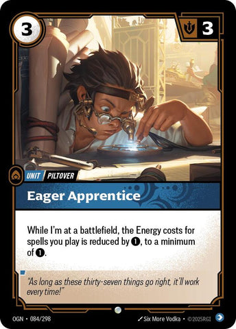 Eager Apprentice (Origins)  - Foil
