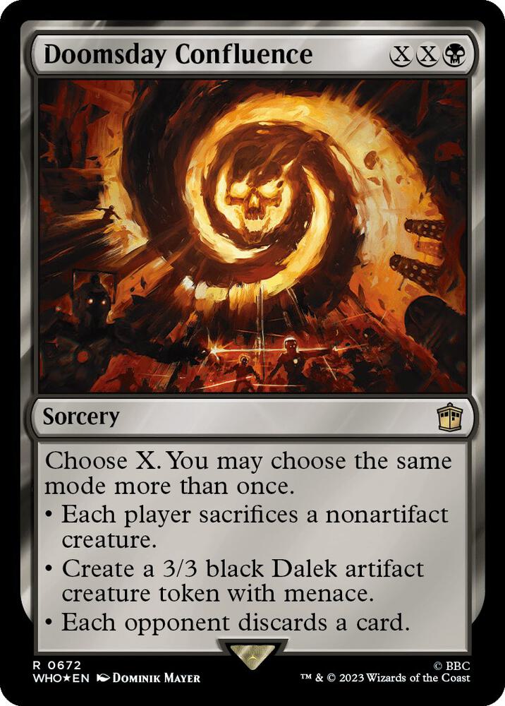 Doomsday Confluence Surge Foil (Universes Beyond: Doctor Who)  - Foil