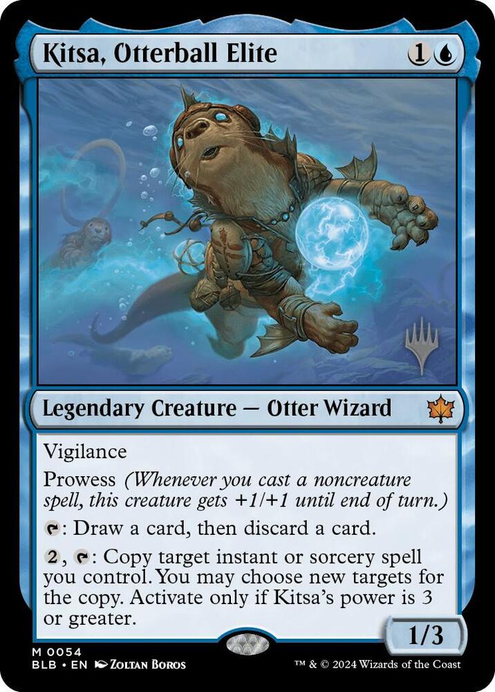 Kitsa Otterball Elite (Promo Pack: Bloomburrow)  - Foil