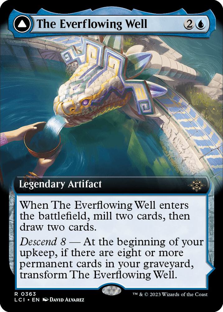 The Everflowing Well Extended Art (The Lost Caverns of Ixalan)  - Foil