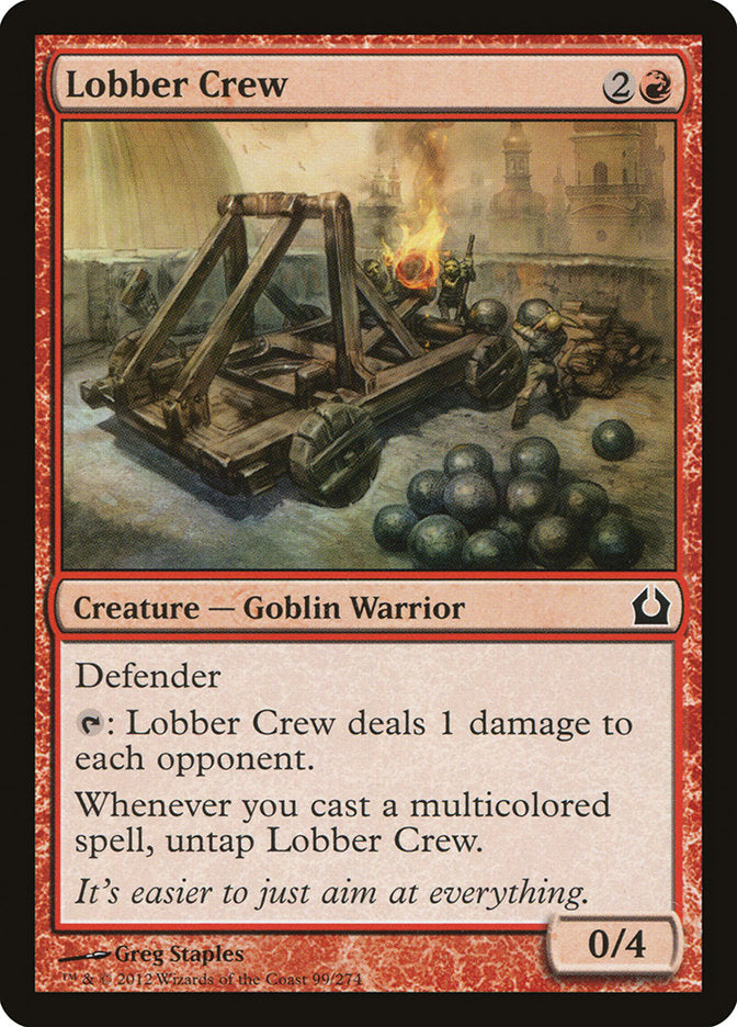 Lobber Crew (Return to Ravnica)  - Foil