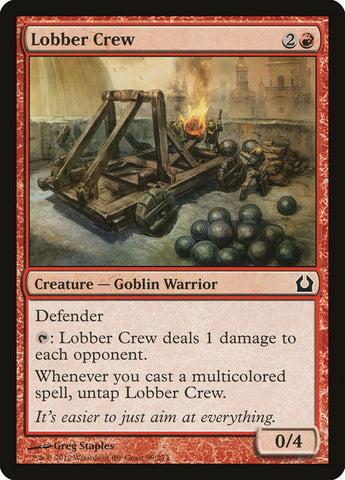 Lobber Crew (Return to Ravnica)  - Foil