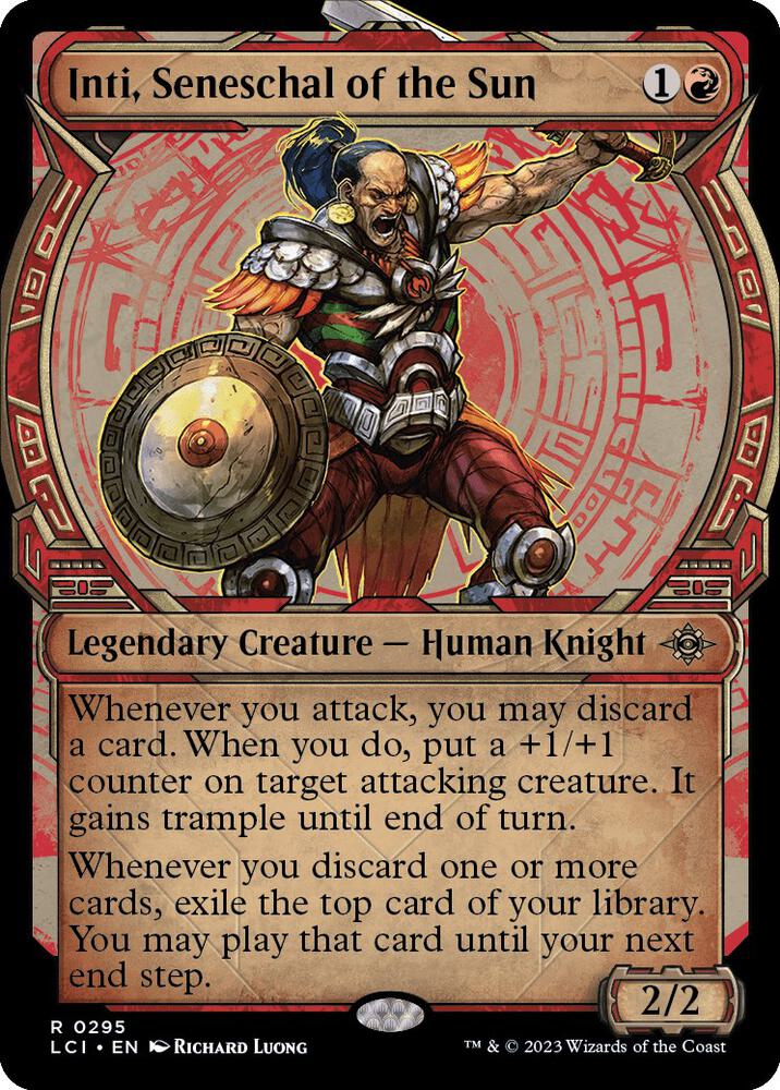Inti, Seneschal of the Sun 295/291 (The Lost Caverns of Ixalan)  - Showcase