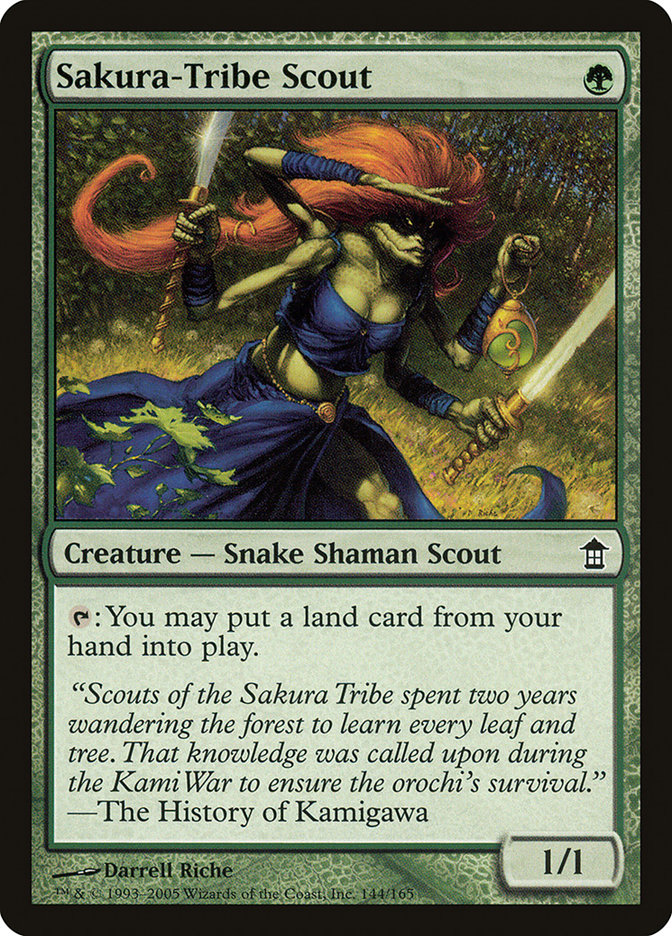 Sakura-Tribe Scout (Saviors of Kamigawa) 