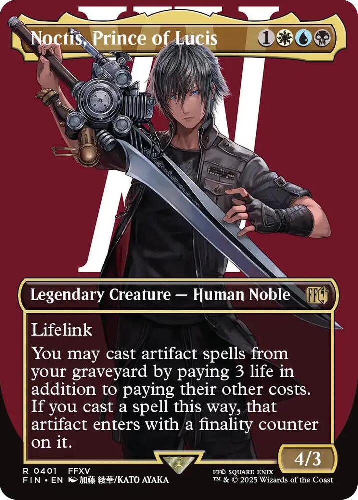 Noctis Prince of Lucis Borderless (FINAL FANTASY) 