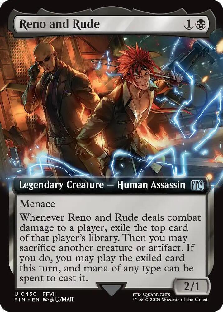 Reno and Rude Extended Art (FINAL FANTASY) 