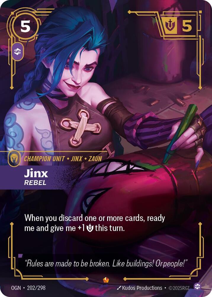 Jinx Rebel (Origins)  - Foil