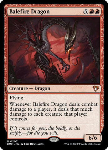 Balefire Dragon (Commander Masters)  - Foil