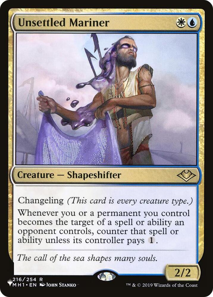 Unsettled Mariner (The List Reprints) 