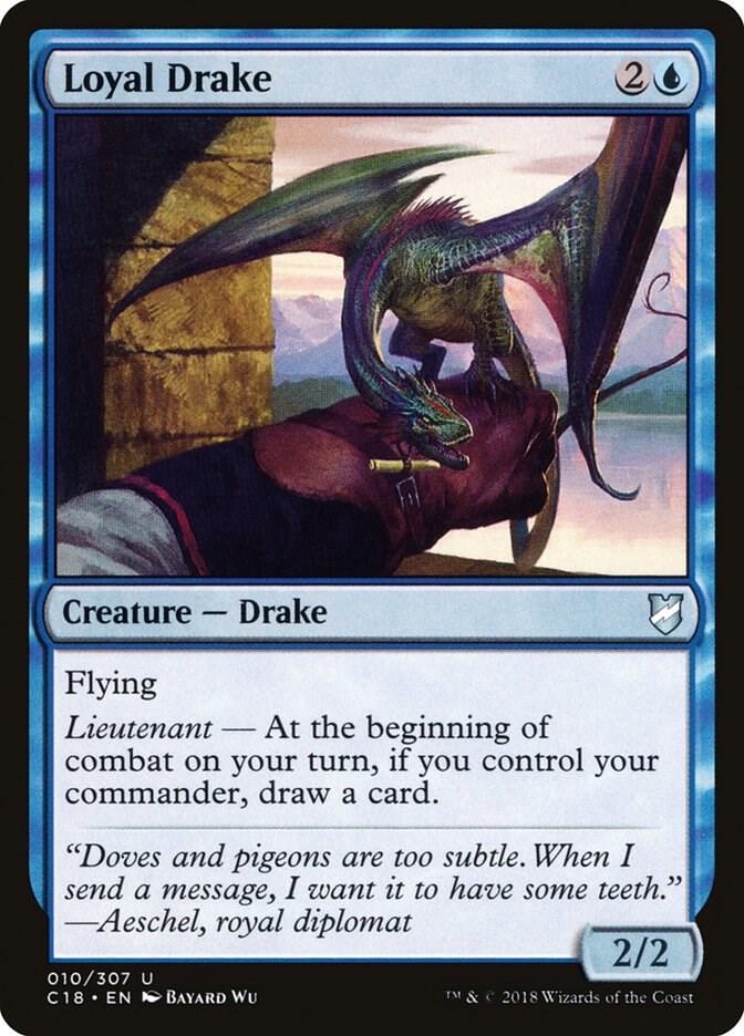 Loyal Drake (Commander 2018) 