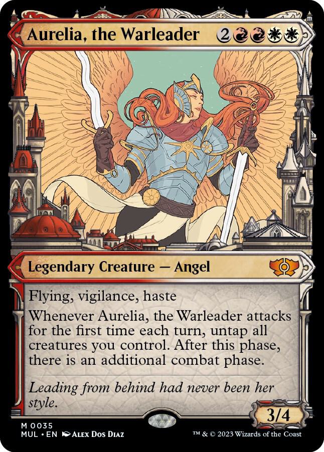 Aurelia the Warleader (March of the Machine: Multiverse Legends)  - Foil