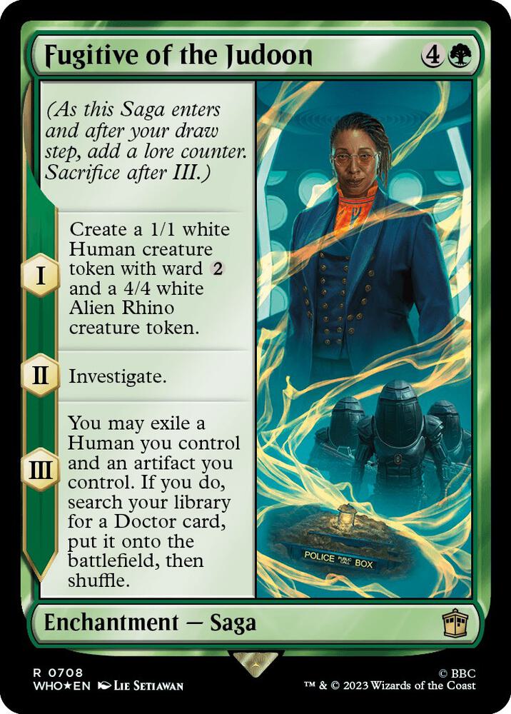 Fugitive of the Judoon Surge Foil (Universes Beyond: Doctor Who)  - Foil