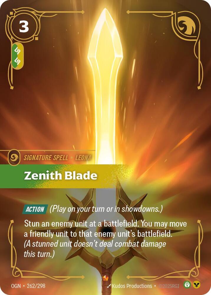Zenith Blade (Origins)  - Foil
