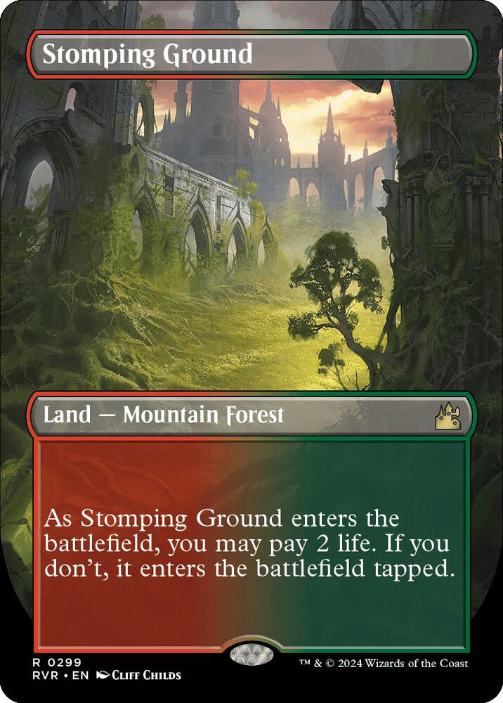 Stomping Ground Borderless (Ravnica Remastered) 