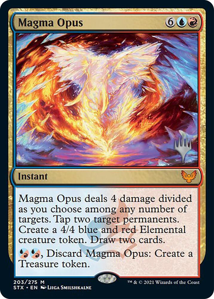 Magma Opus 203 (Promo Pack: Strixhaven) 