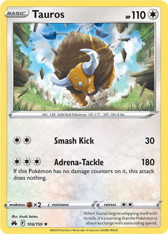 Tauros 106/159 (Crown Zenith) 