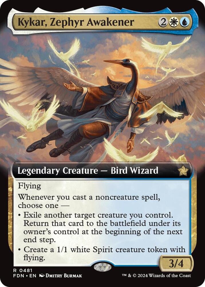 Kykar, Zephyr Awakener 481 (Foundations)  - Foil