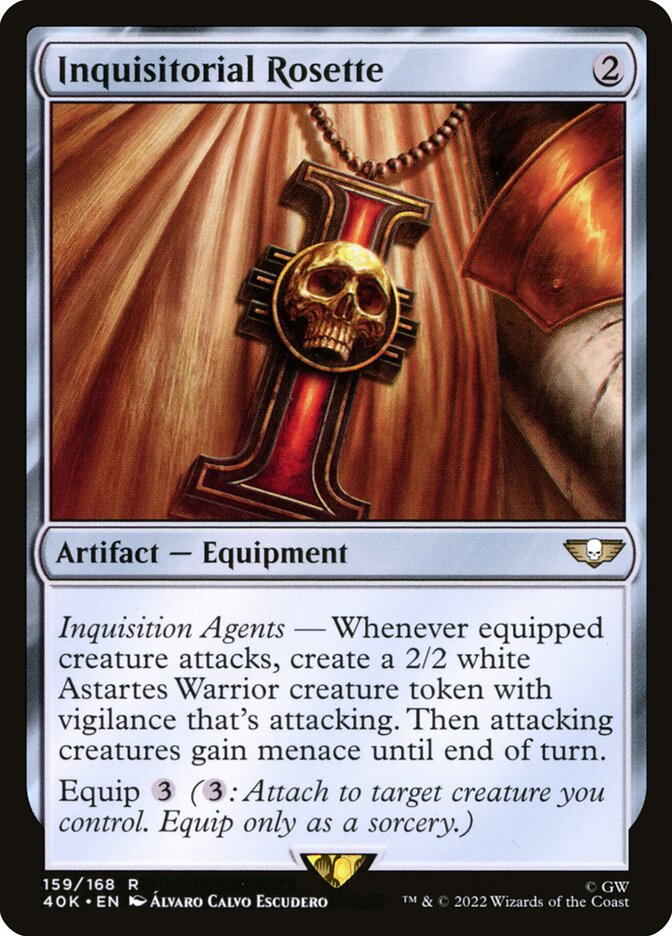 Inquisitorial Rosette (Universes Beyond: Warhammer 40,000) 