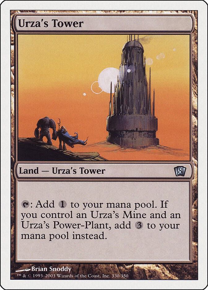 Urzas Tower (8th Edition)  - Foil