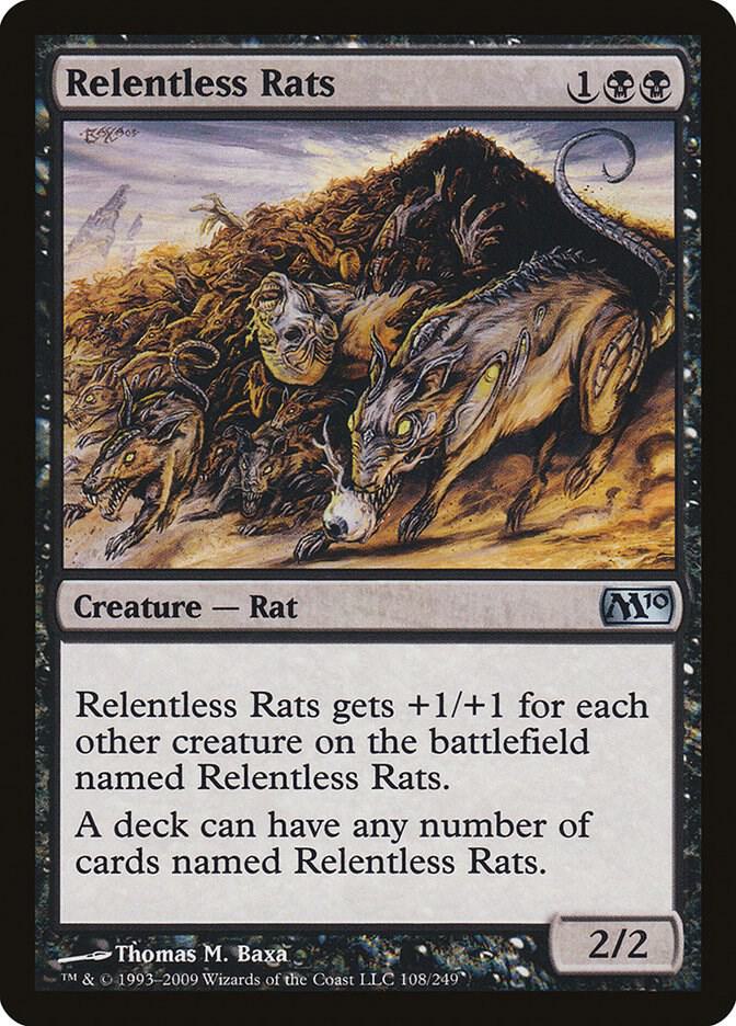 Relentless Rats (Magic 2010 (M10)) 