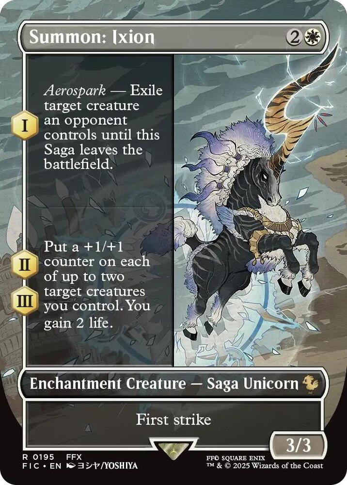 Summon Ixion Borderless (Commander: FINAL FANTASY) 