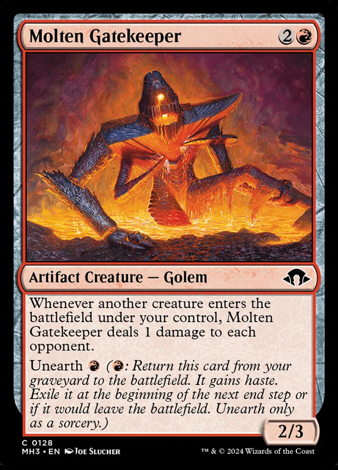 Molten Gatekeeper (Modern Horizons 3)  - Foil
