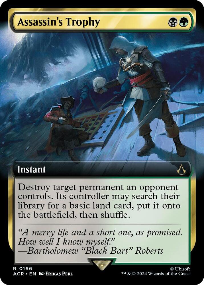 Assassins Trophy Extended Art (Universes Beyond: Assassin's Creed)  - Foil
