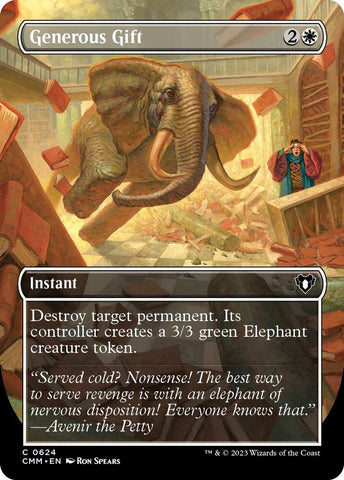 Generous Gift Borderless (Commander Masters) 