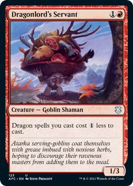 Dragonlords Servant 123/62 (Commander: Adventures in the Forgotten Realms) 