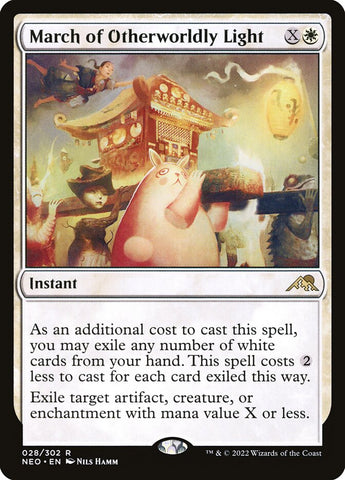 March of Otherworldly Light 28 (Kamigawa: Neon Dynasty)  - Foil