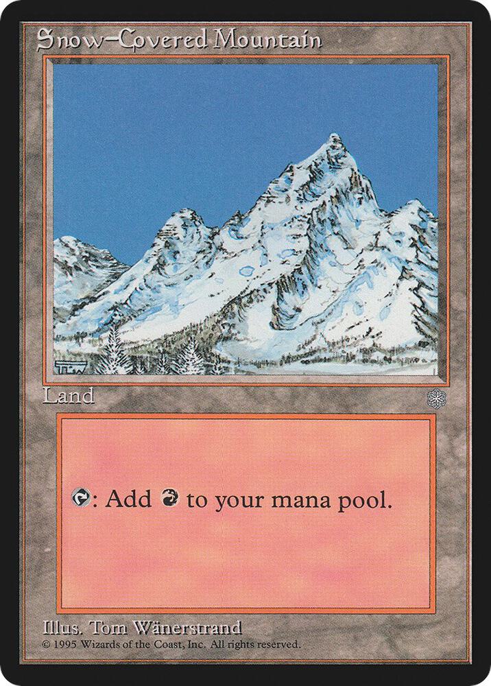 Snow Covered Mountain (Ice Age) 