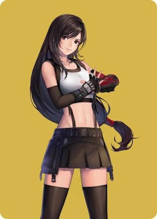 Tifa Martial Artist Art Card 52 (Art Series: FINAL FANTASY) 