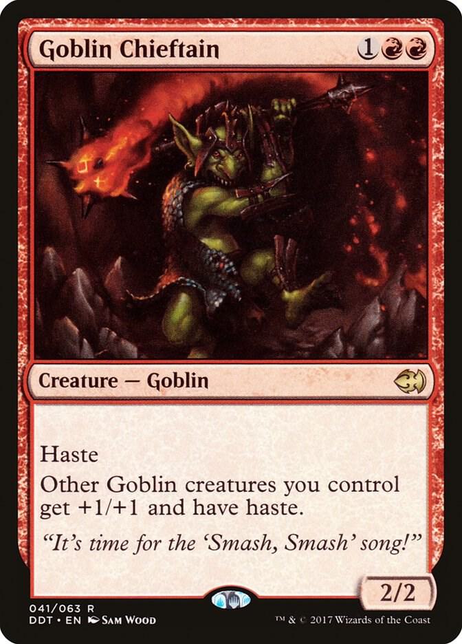 Goblin Chieftain 41 (Duel Decks: Merfolk vs. Goblins) 