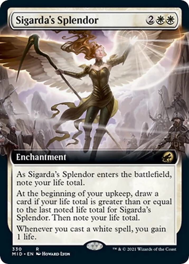 Sigardas Splendor Extended Art 330 (Innistrad: Midnight Hunt) 