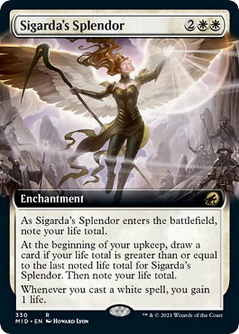 Sigardas Splendor Extended Art 330 (Innistrad: Midnight Hunt) 
