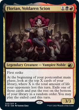 Florian Voldaren Scion (Innistrad: Midnight Hunt)  - Foil