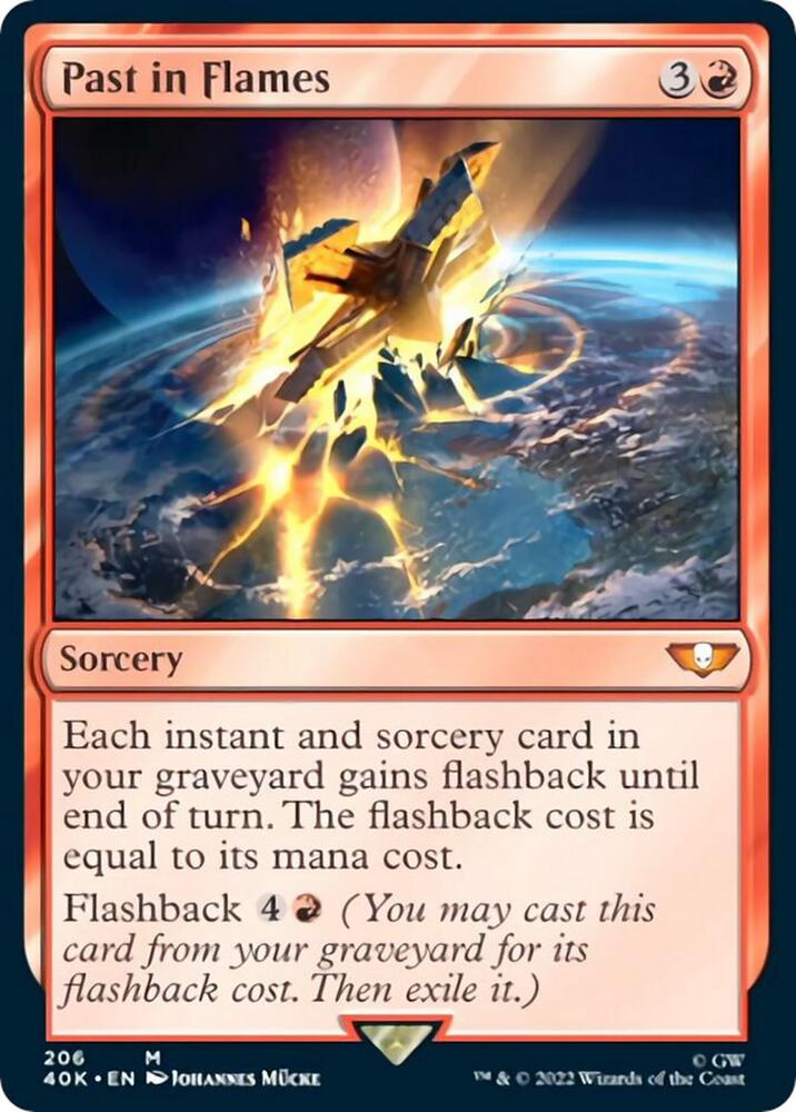 Past in Flames 206/617 (Universes Beyond: Warhammer 40,000) 