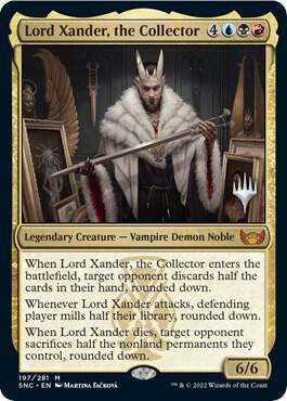 Lord Xander the Collector 197p/161 (Promo Pack: Streets of New Capenna) 
