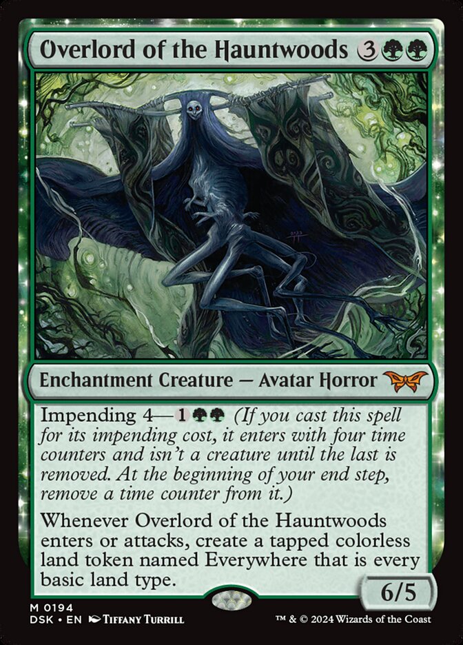 Overlord of the Hauntwoods 194 (Duskmourn: House of Horror) 