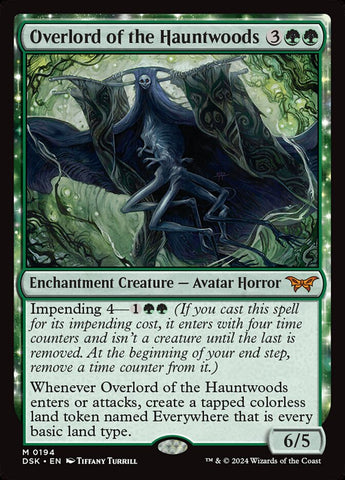 Overlord of the Hauntwoods 194 (Duskmourn: House of Horror) 