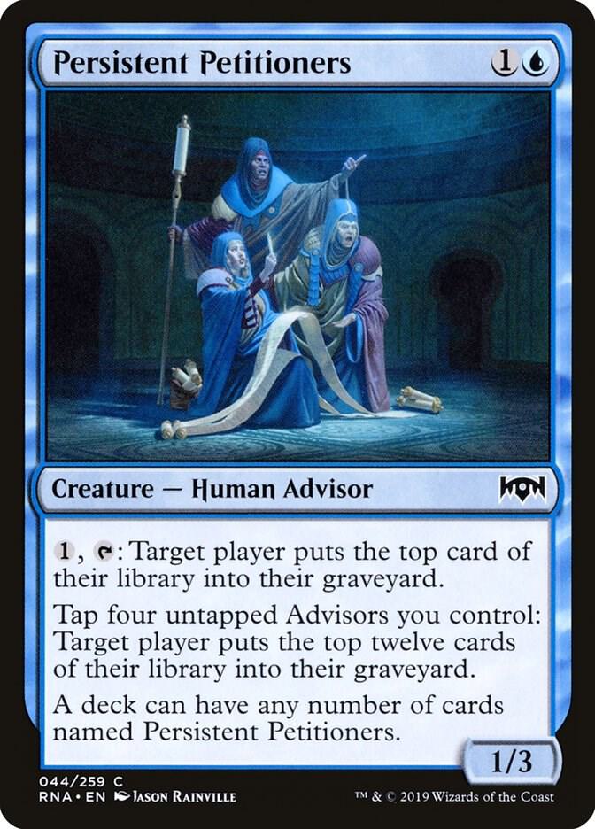 Persistent Petitioners (Ravnica Allegiance)  - Foil