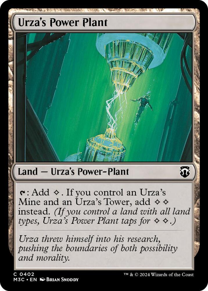 Urzas Power Plant Ripple Foil (Commander: Modern Horizons 3)  - undefined